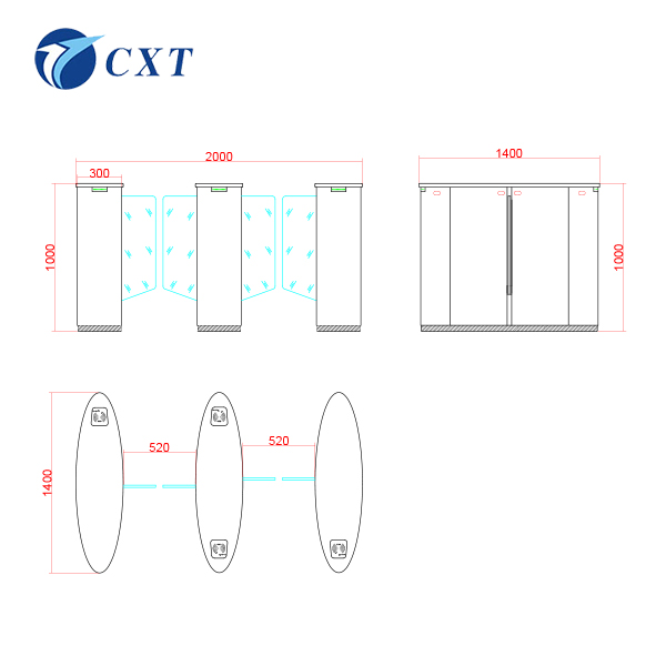 1.2/1.5/1.8 Meter Automatic Sliding Gate PY510TY