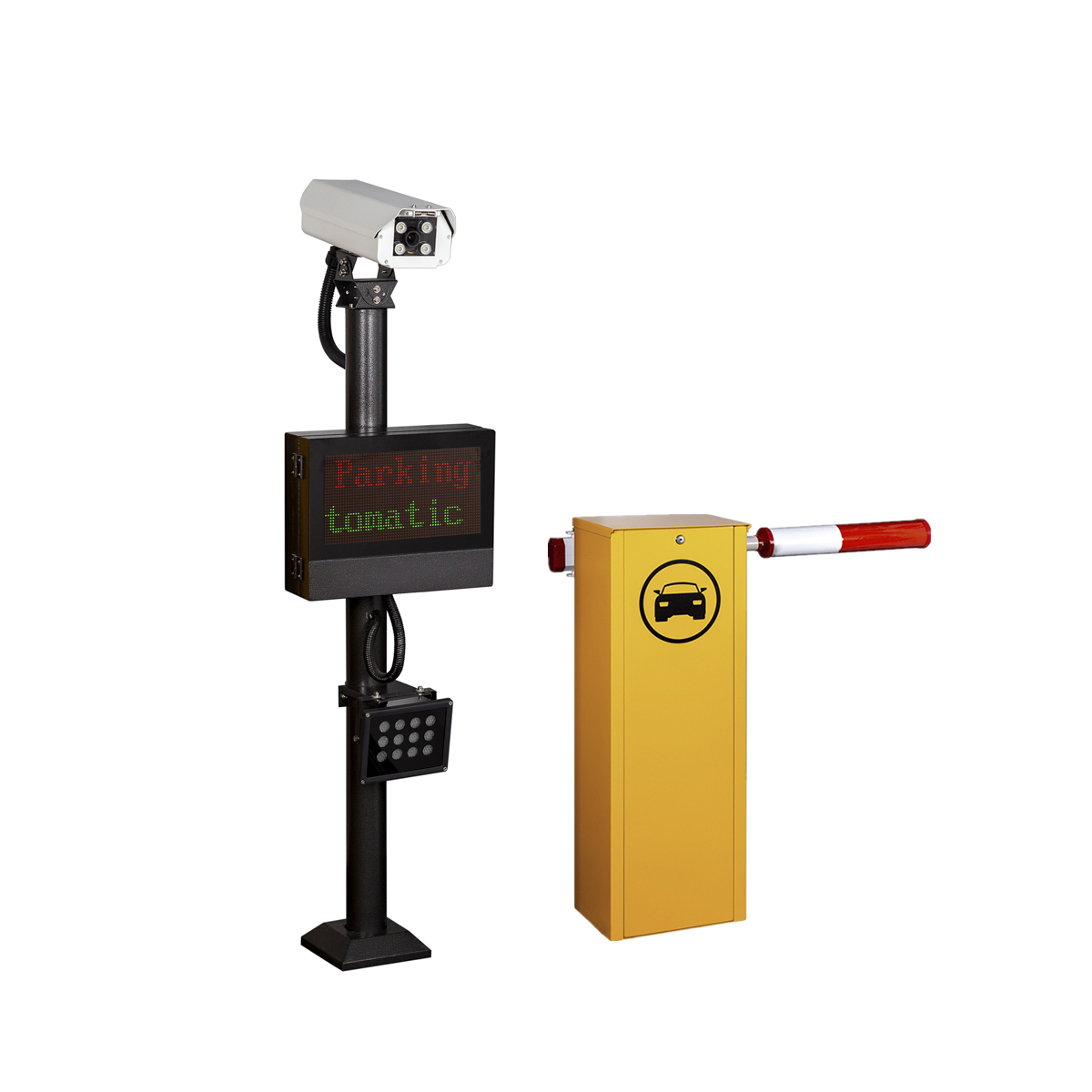 Automatic Car Parking Gate Barrier System Straight Boom Barrie