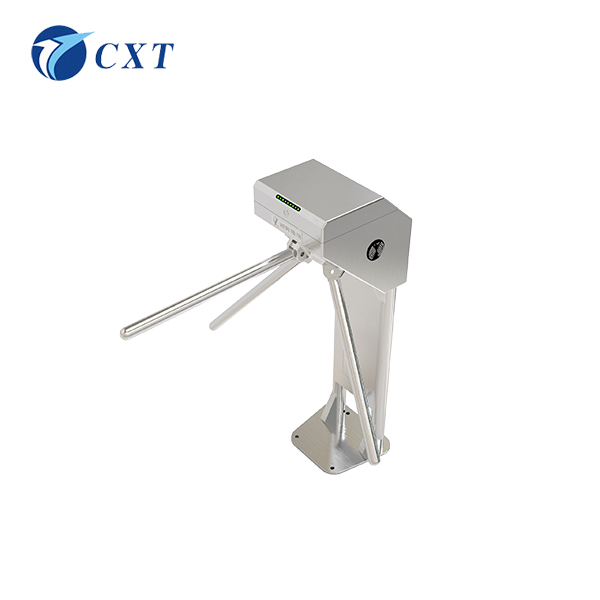 Vertical Compact Tripod Turnstile Gate Single Directional For Indoors