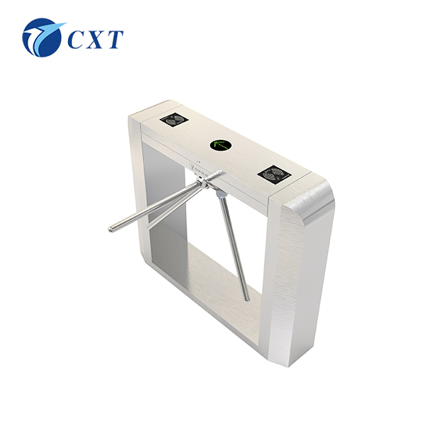 High Performance 304 Tripod Barrier Gate Drop Arm Turnstile With Light Strip