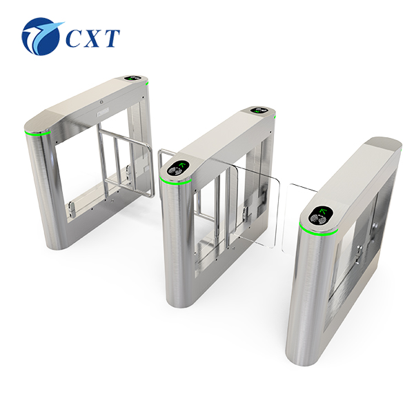 Acrylic Swing Barrier Gate Indoor Automatic With Colored Lights