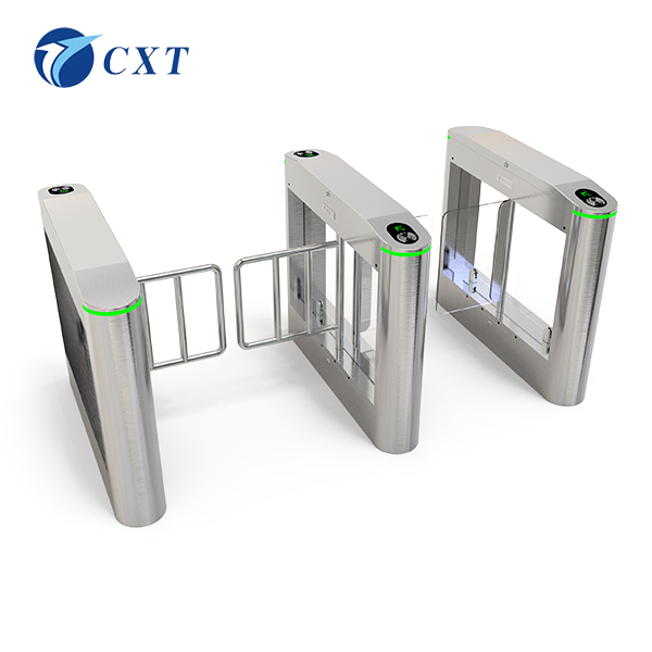 Acrylic Swing Barrier Gate Indoor Automatic With Colored Lights