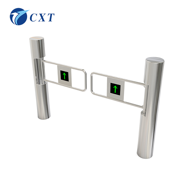 Stainless Steel Swing Barrier Turnstile Brushless Motor For Airport