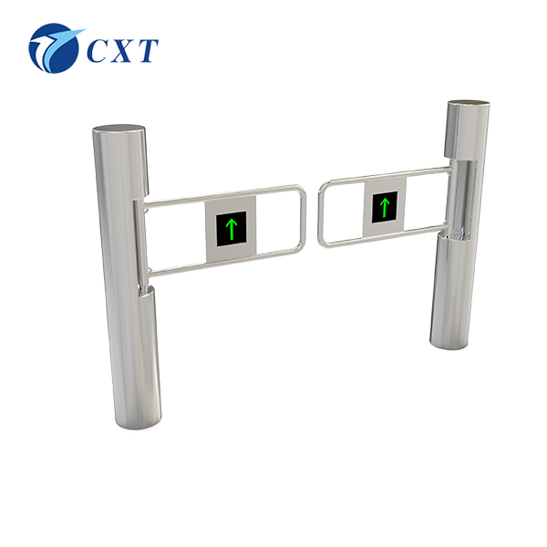 Stainless Steel Swing Barrier Turnstile Brushless Motor For Airport