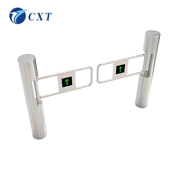 Stainless Steel Swing Barrier Turnstile Brushless Motor For Airport