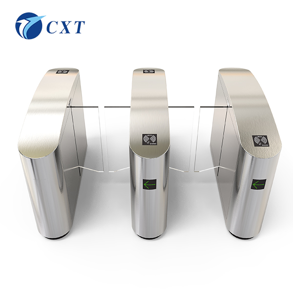 Intelligent Swing Barrier Gate Anti Collision Acrylic Access Control Turnstile Gate
