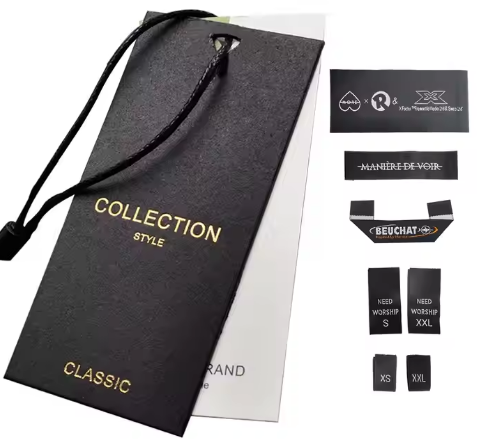 Guangzhou Customized Bracelet Folding Jewelry Tag, Earring Label,necklace Swing hang Tag