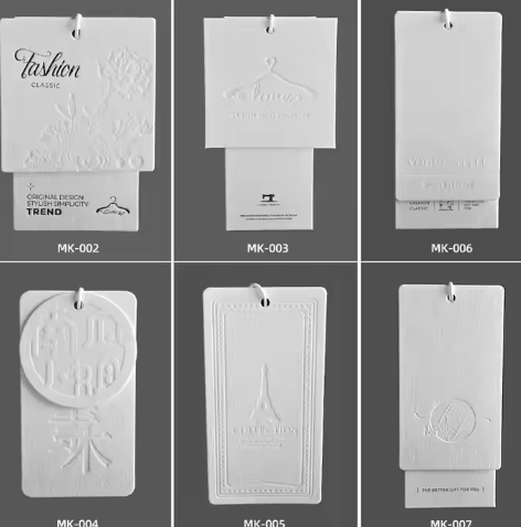Custom Printing Clothing Tags hang Tags Fro Clothing