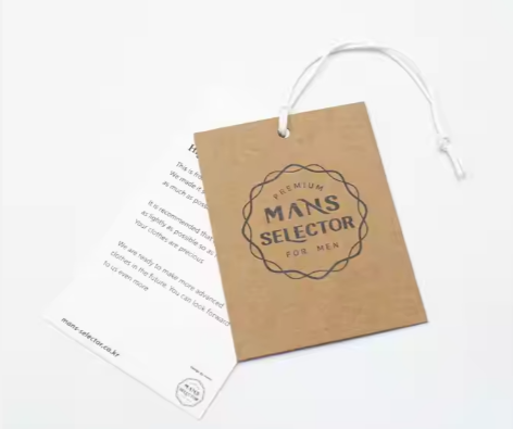 Custom Printing Clothing Tags hang Tags Fro Clothing