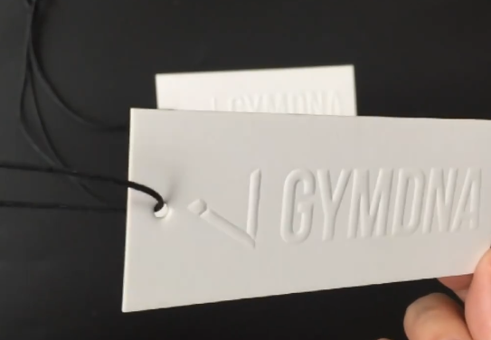 High End Garment Labels Paper Hang Tags Clothing Labels Branded Price Tags for Clothing