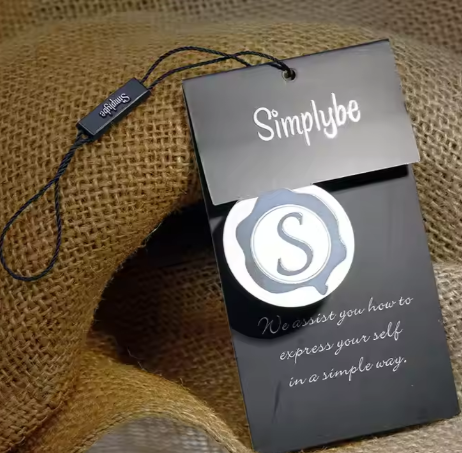 Custom Organic Cotton Garment Label Eco-Friendly Silk Screen Printing Tags Sustainable End Fold Recyclable Clothing Tag